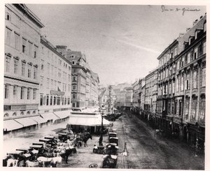 View of the Graben, Vienna by Austrian Photographer